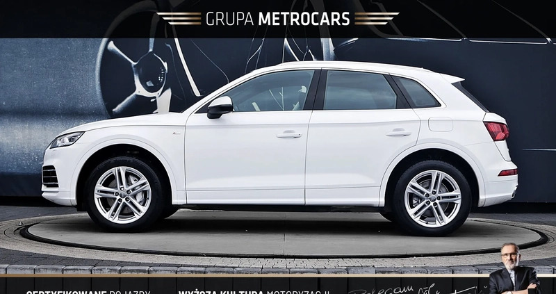 Audi Q5 cena 139898 przebieg: 159884, rok produkcji 2020 z Bytów małe 631